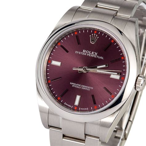 red grape face rolex|rolex 39mm red grape dial.